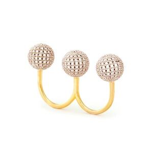 CASSANDRA DOUBLE FINGER RING